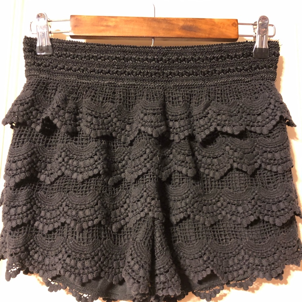 CHARLOTTE RUSSE Crochet Shorts